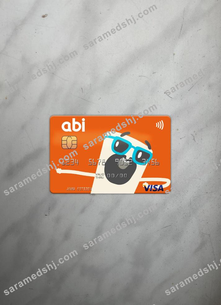 Albania American Bank of Investments (ABI) visa card photolook front